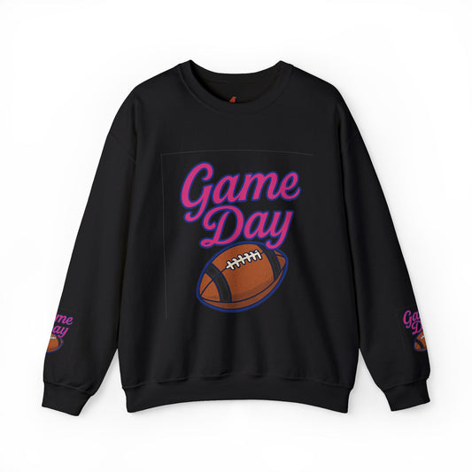 Game Day Unisex Crewneck Sweatshirt | Perfect for Football Fans, Game Day Spirit Wear, Casual Style, Gift for Sports Lovers