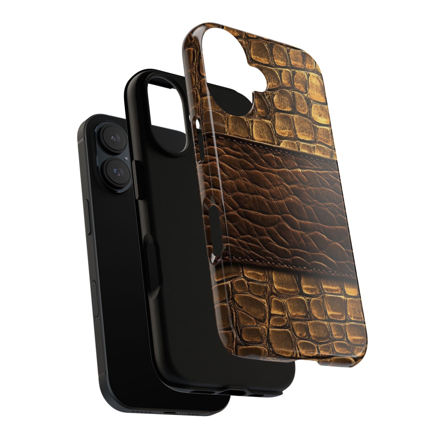 Phone Case, Sophisticated Animal Print Tough Case, Fashionable Bold Statement, Leopard Print, Trendy, Stylish, Protective Cover, iPhone