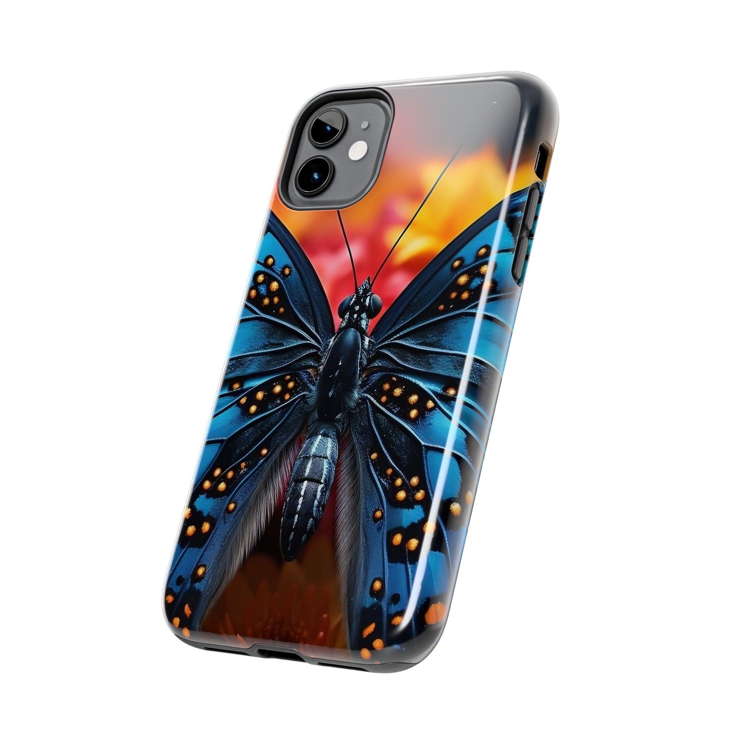 Butterfly Lover Tough Phone Case, Insect Lovers Fashion Statement, Conversation Piece, Butterfly Phone Cover, Bug Enthusiast Gift, Nature