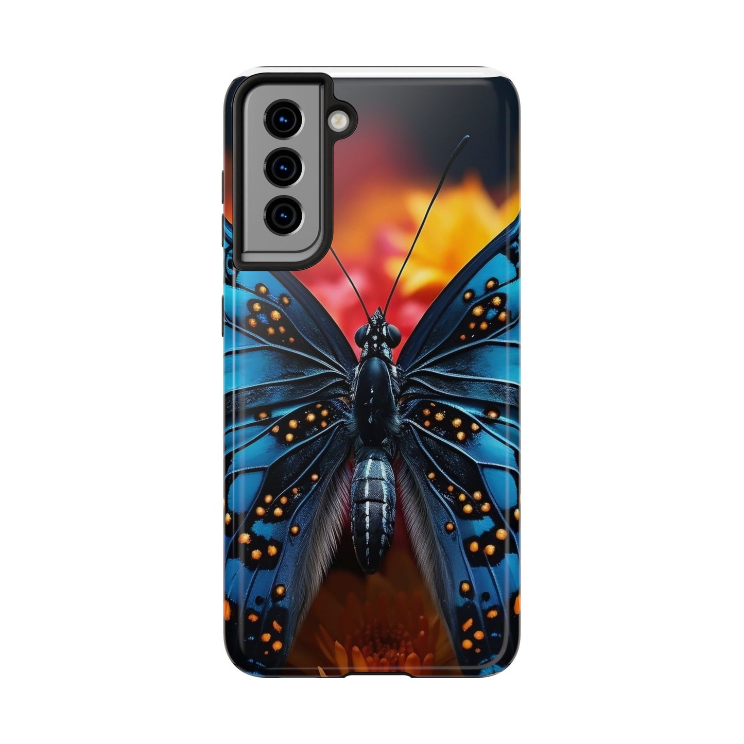Butterfly Lover Tough Phone Case, Insect Lovers Fashion Statement, Conversation Piece, Butterfly Phone Cover, Bug Enthusiast Gift, Nature