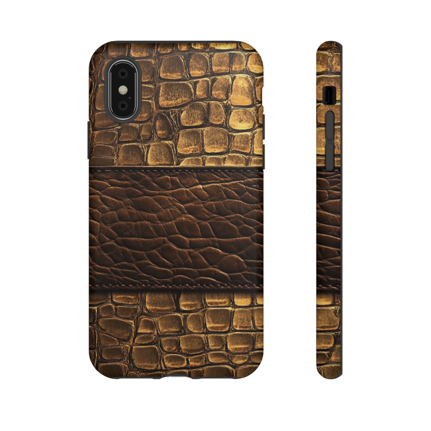 Phone Case, Sophisticated Animal Print Tough Case, Fashionable Bold Statement, Leopard Print, Trendy, Stylish, Protective Cover, iPhone