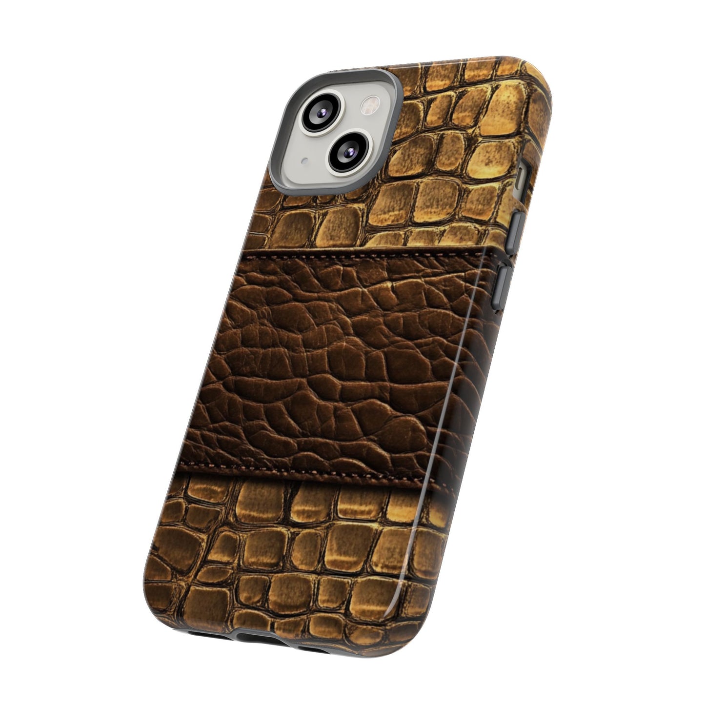 Phone Case, Sophisticated Animal Print Tough Case, Fashionable Bold Statement, Leopard Print, Trendy, Stylish, Protective Cover, iPhone