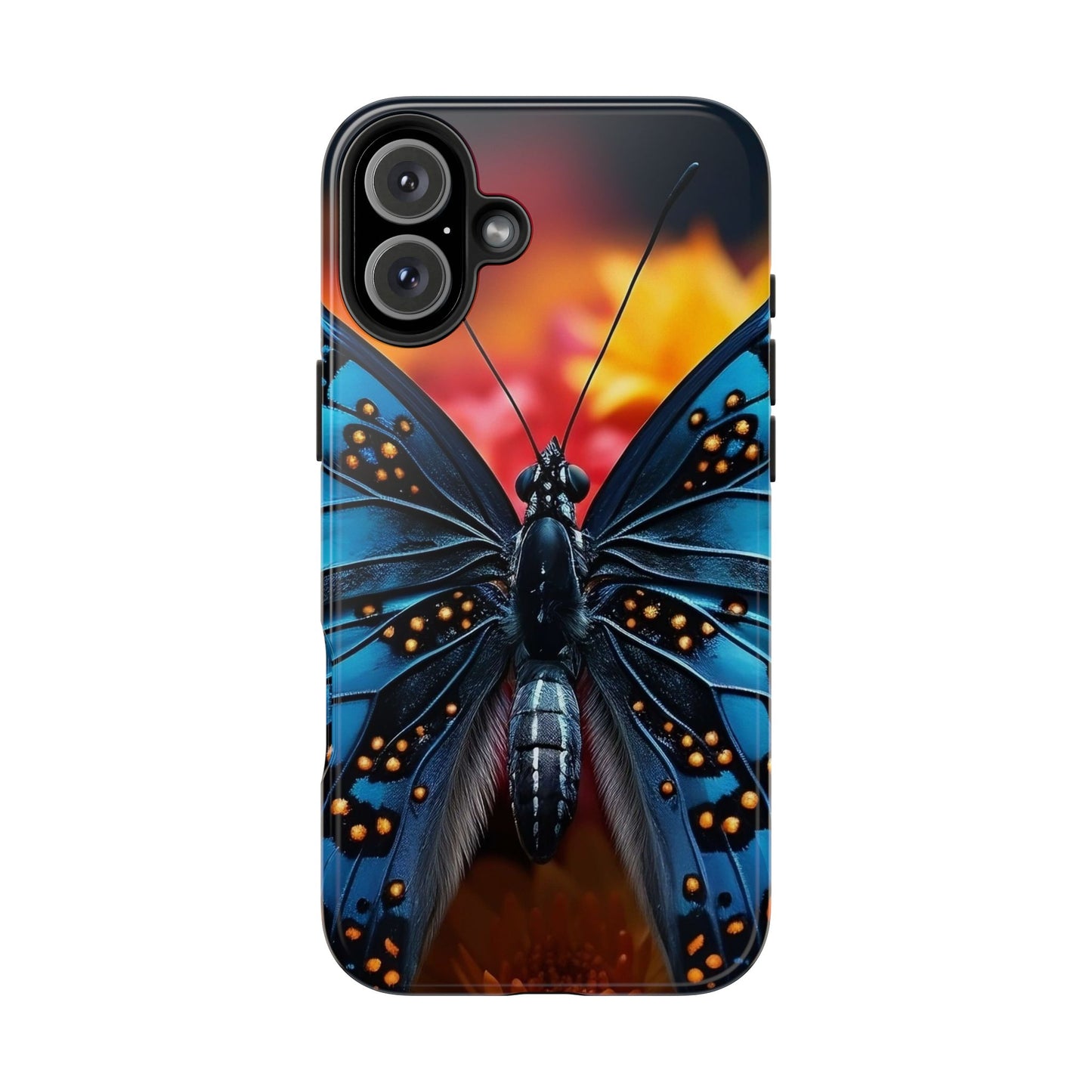 Butterfly Lover Tough Phone Case, Insect Lovers Fashion Statement, Conversation Piece, Butterfly Phone Cover, Bug Enthusiast Gift, Nature