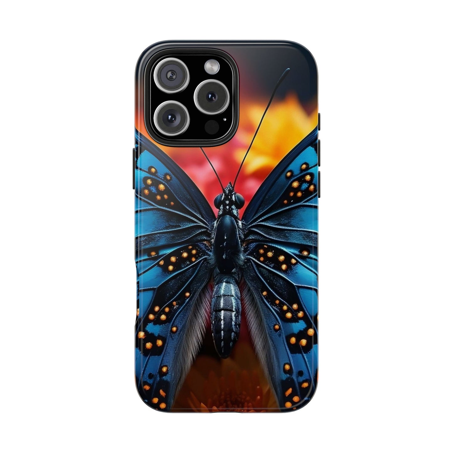 Butterfly Lover Tough Phone Case, Insect Lovers Fashion Statement, Conversation Piece, Butterfly Phone Cover, Bug Enthusiast Gift, Nature
