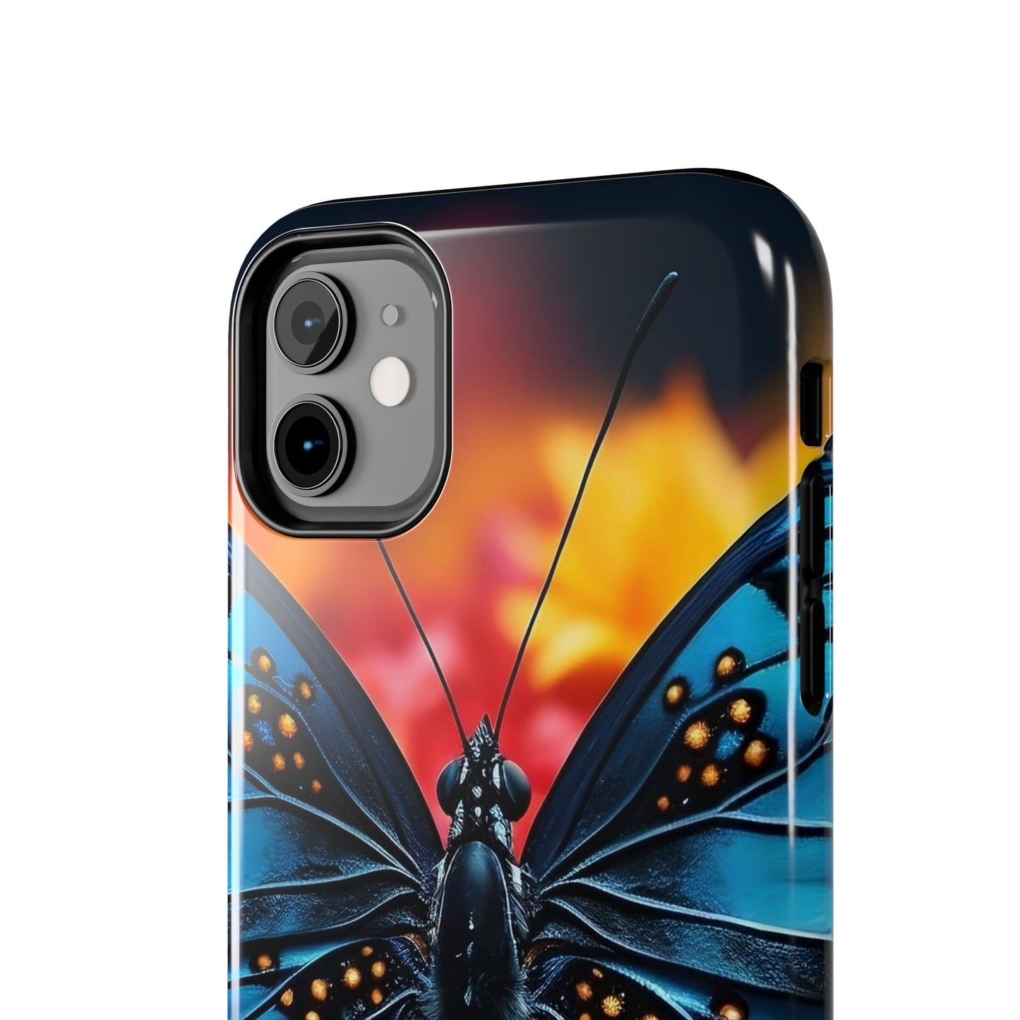 Butterfly Lover Tough Phone Case, Insect Lovers Fashion Statement, Conversation Piece, Butterfly Phone Cover, Bug Enthusiast Gift, Nature