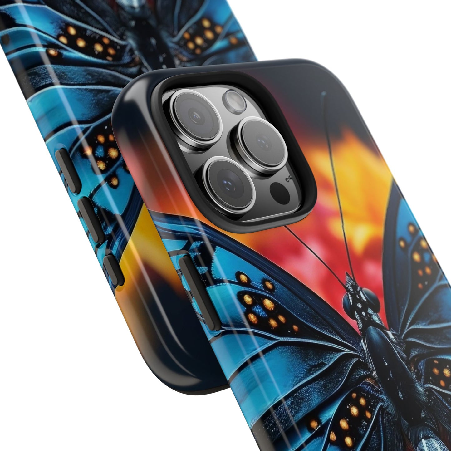 Butterfly Lover Tough Phone Case, Insect Lovers Fashion Statement, Conversation Piece, Butterfly Phone Cover, Bug Enthusiast Gift, Nature