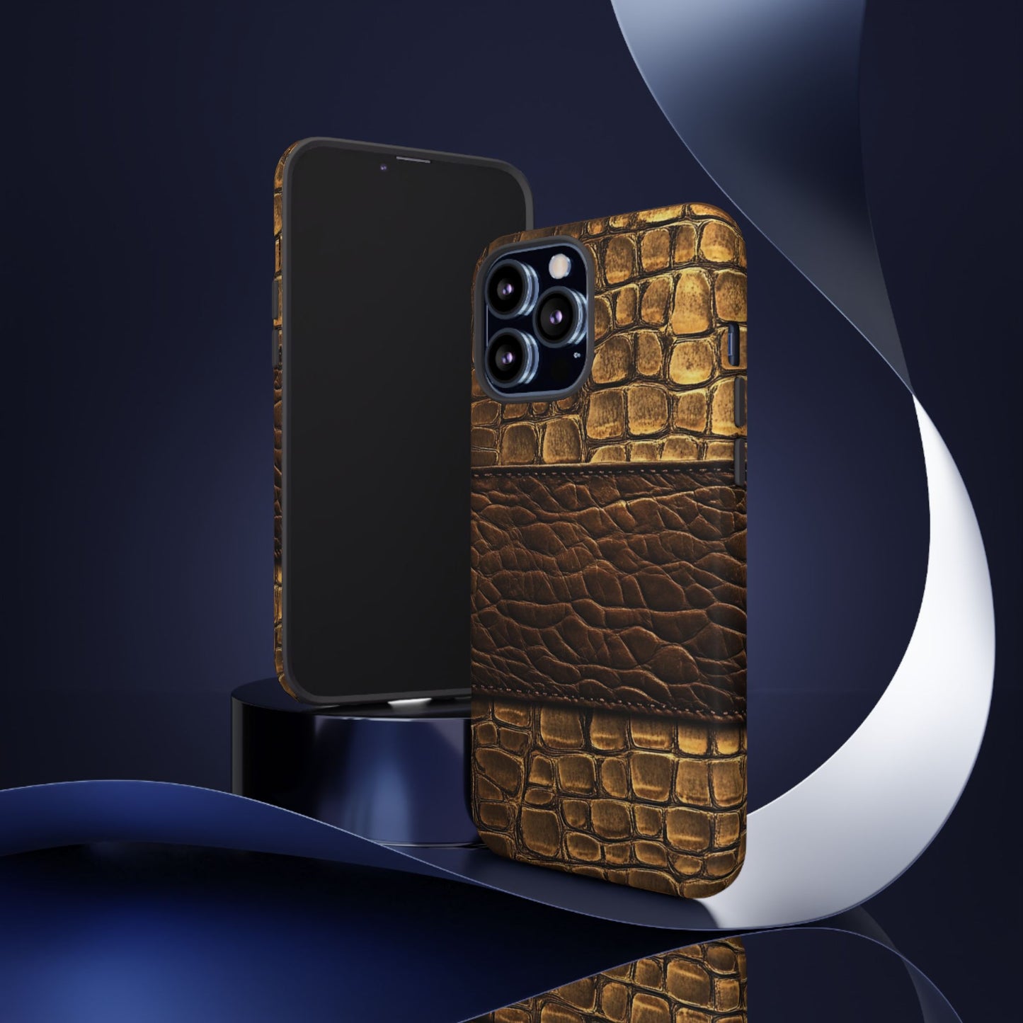 Phone Case, Sophisticated Animal Print Tough Case, Fashionable Bold Statement, Leopard Print, Trendy, Stylish, Protective Cover, iPhone