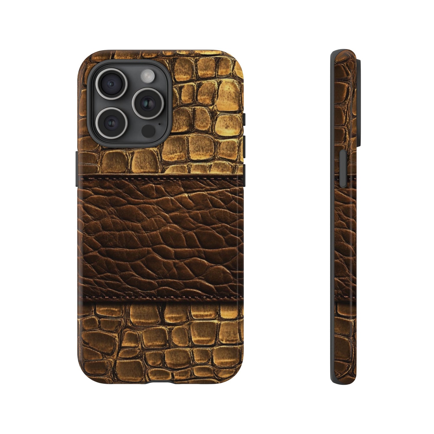 Phone Case, Sophisticated Animal Print Tough Case, Fashionable Bold Statement, Leopard Print, Trendy, Stylish, Protective Cover, iPhone