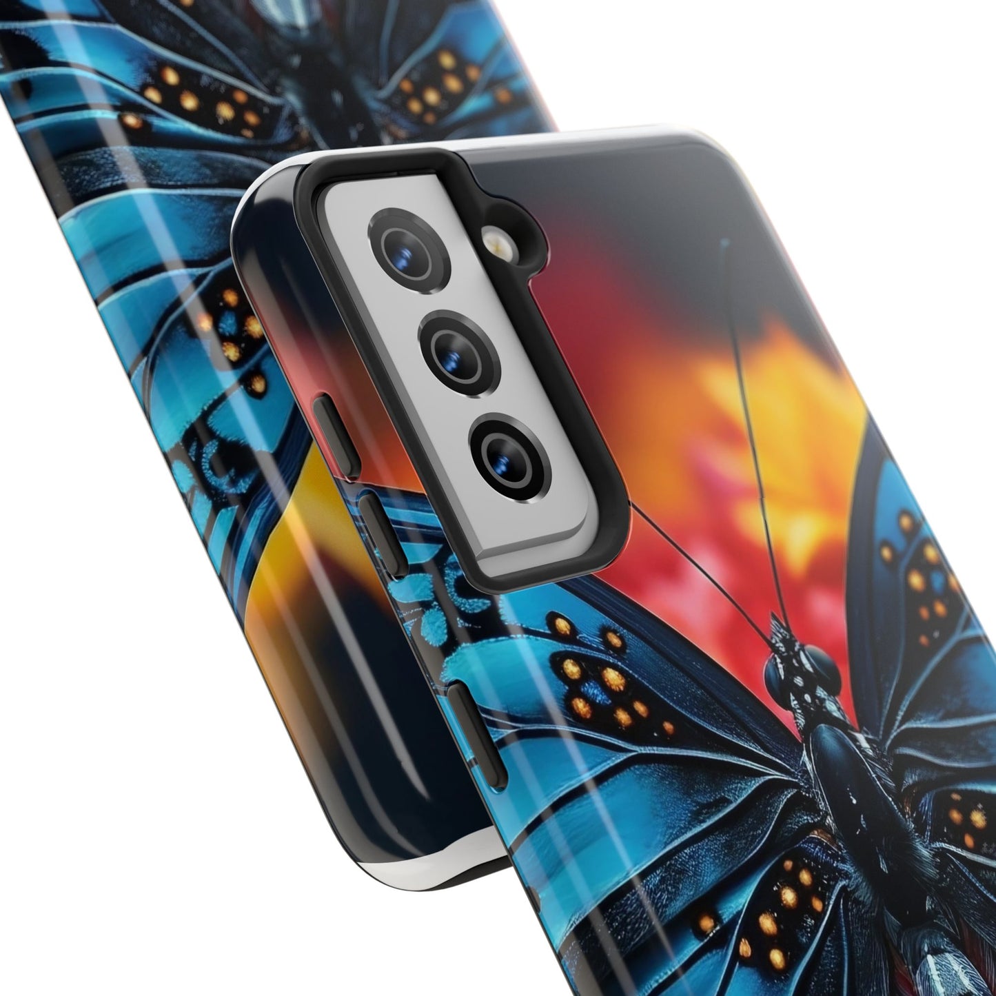 Butterfly Lover Tough Phone Case, Insect Lovers Fashion Statement, Conversation Piece, Butterfly Phone Cover, Bug Enthusiast Gift, Nature