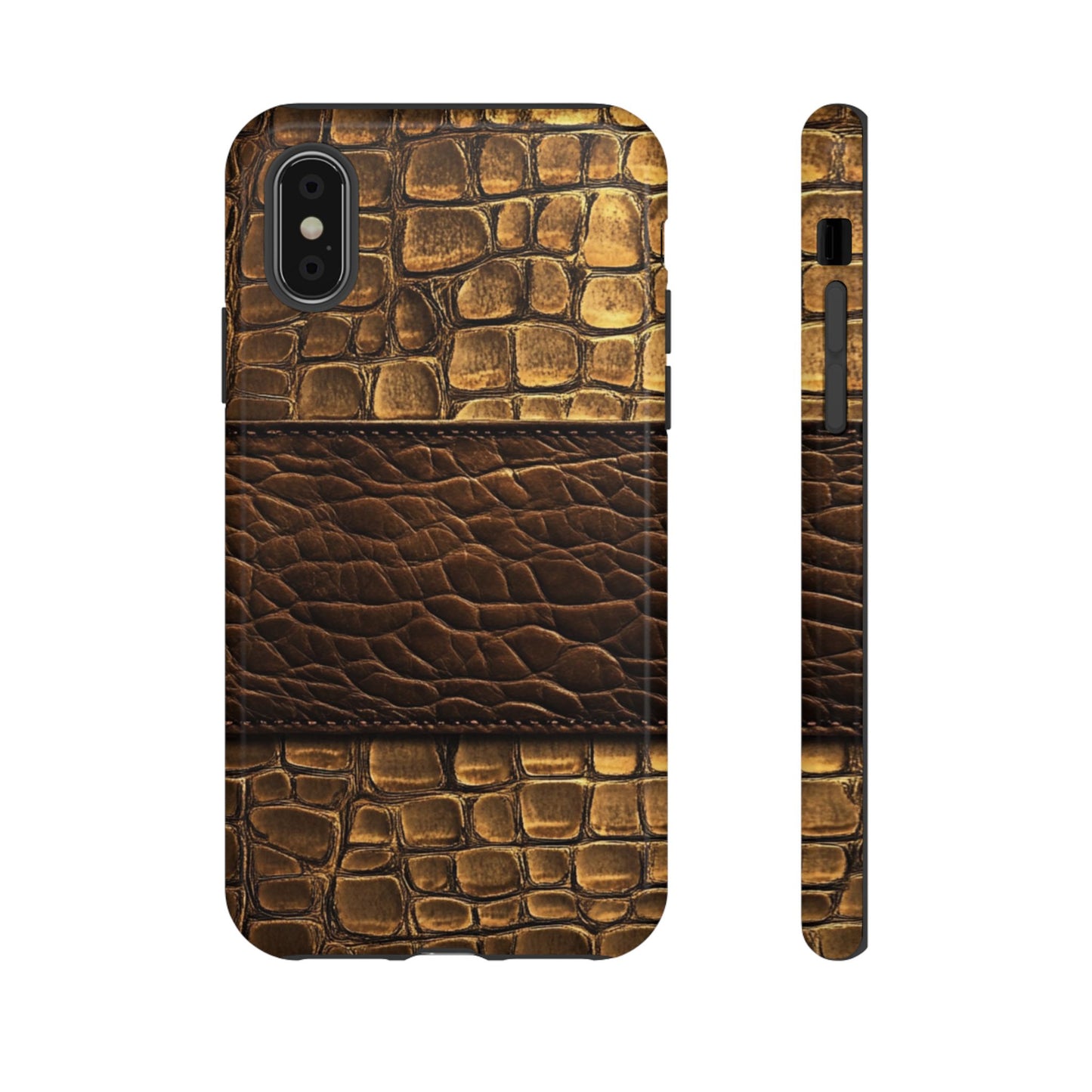 Phone Case, Sophisticated Animal Print Tough Case, Fashionable Bold Statement, Leopard Print, Trendy, Stylish, Protective Cover, iPhone