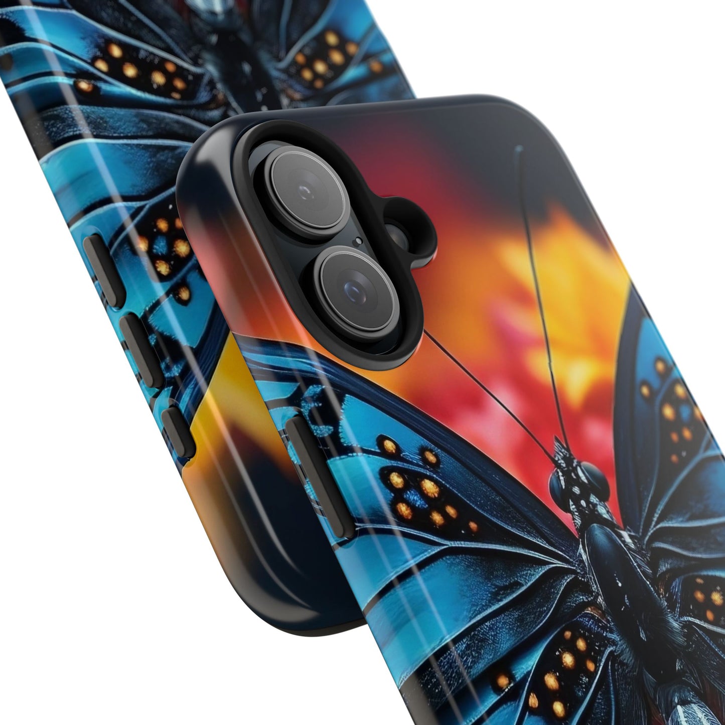 Butterfly Lover Tough Phone Case, Insect Lovers Fashion Statement, Conversation Piece, Butterfly Phone Cover, Bug Enthusiast Gift, Nature