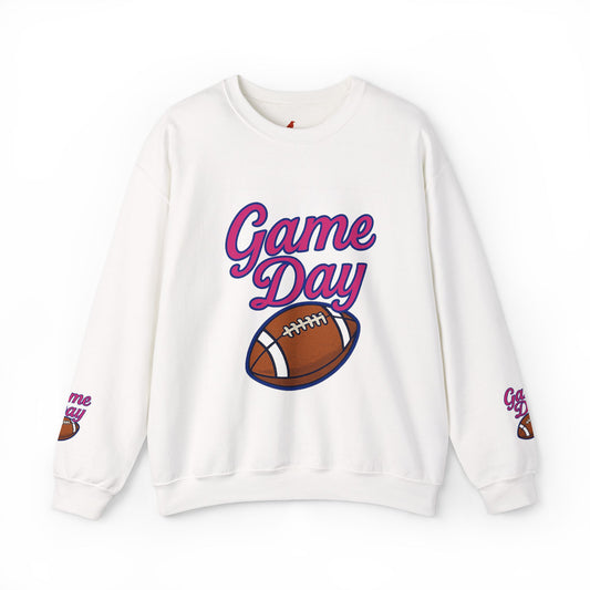 Game Day Unisex Crewneck Sweatshirt | Perfect for Football Fans, Game Day Spirit Wear, Casual Style, Gift for Sports Lovers