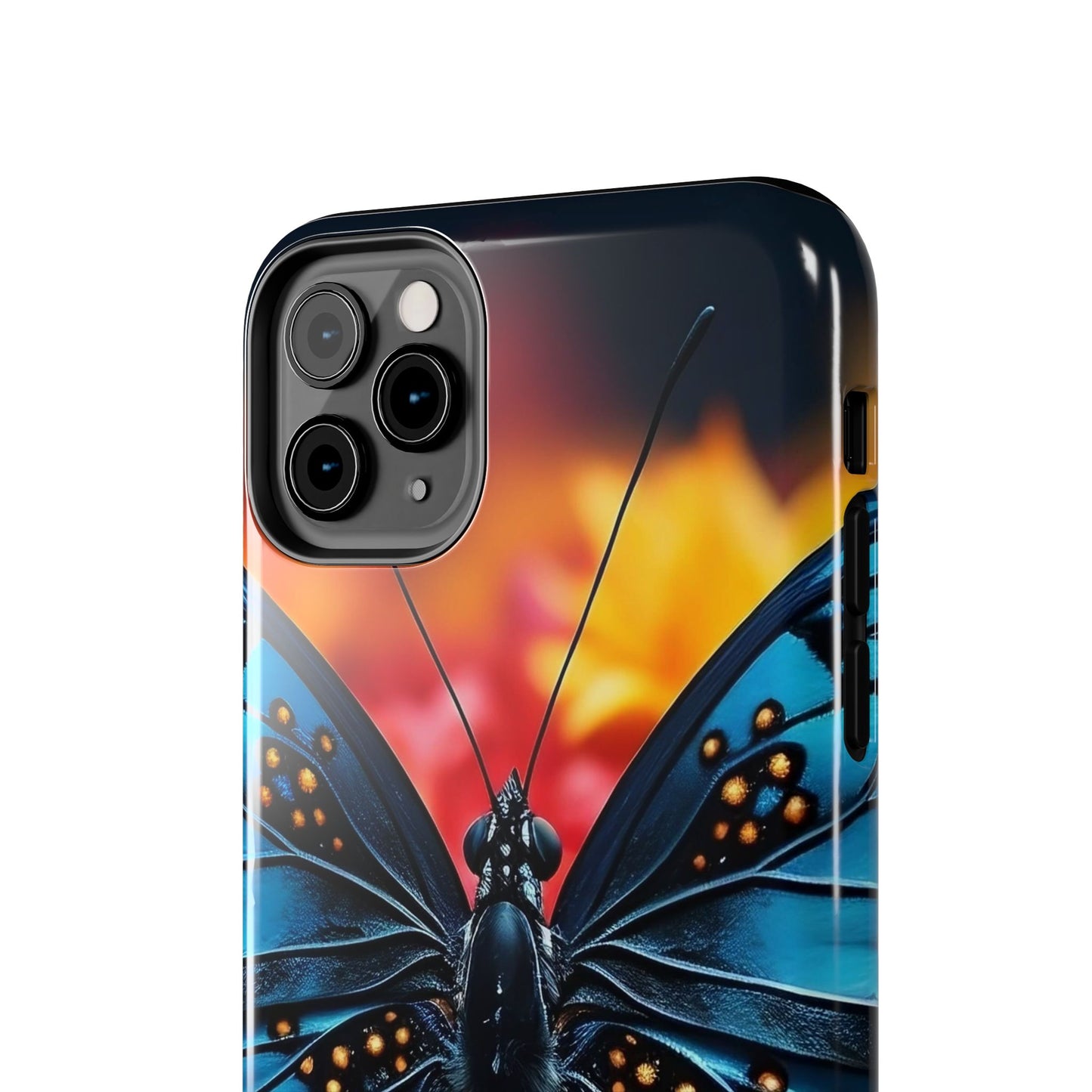 Butterfly Lover Tough Phone Case, Insect Lovers Fashion Statement, Conversation Piece, Butterfly Phone Cover, Bug Enthusiast Gift, Nature