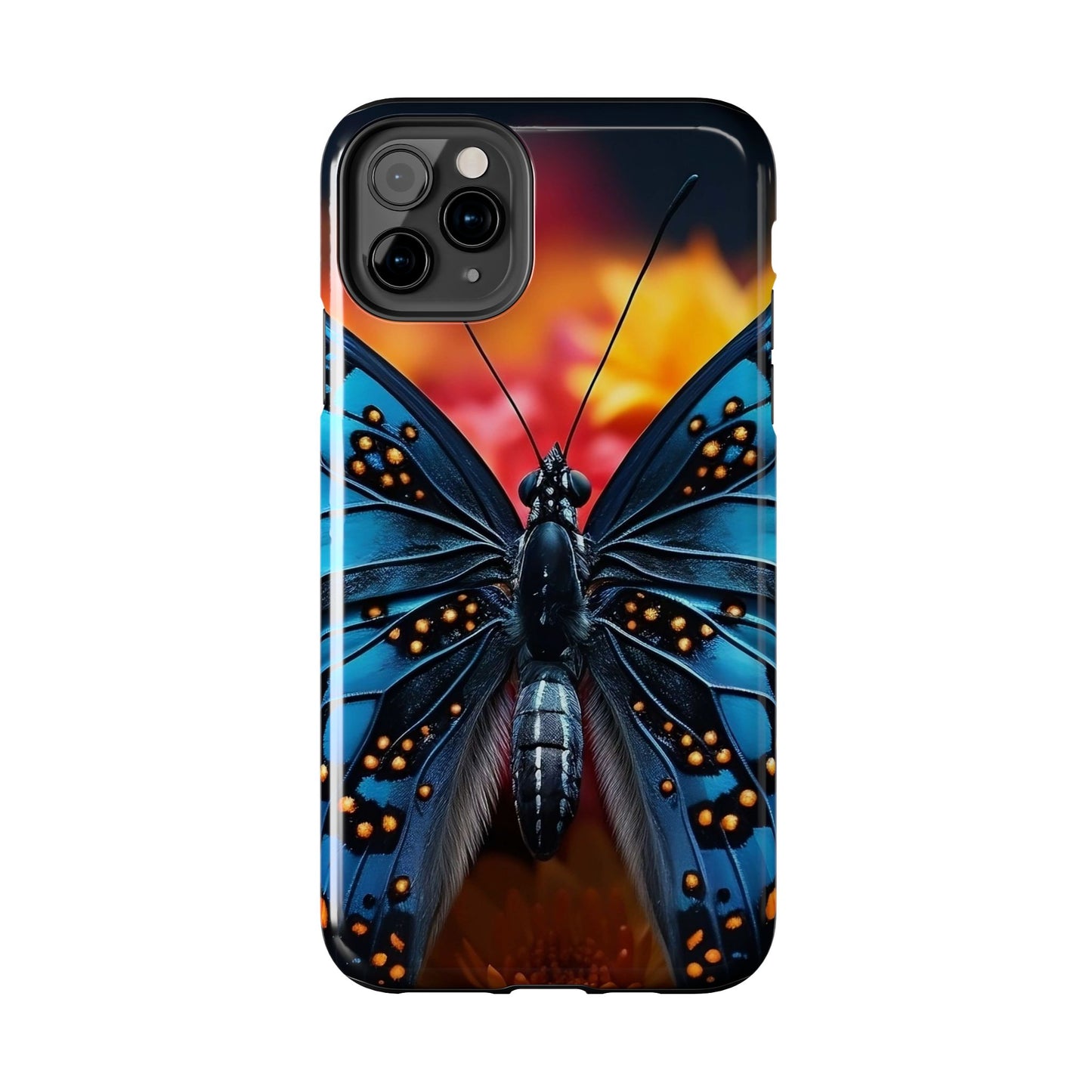 Butterfly Lover Tough Phone Case, Insect Lovers Fashion Statement, Conversation Piece, Butterfly Phone Cover, Bug Enthusiast Gift, Nature