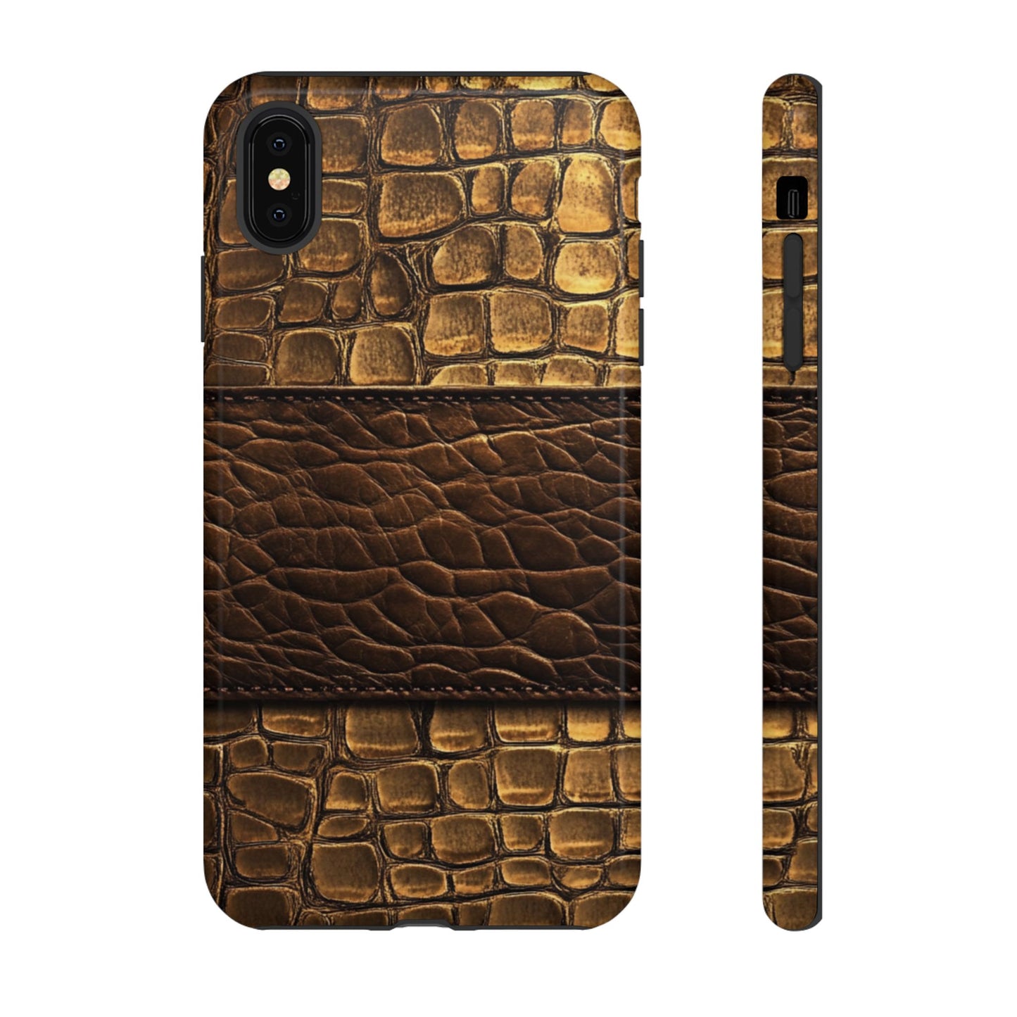 Phone Case, Sophisticated Animal Print Tough Case, Fashionable Bold Statement, Leopard Print, Trendy, Stylish, Protective Cover, iPhone