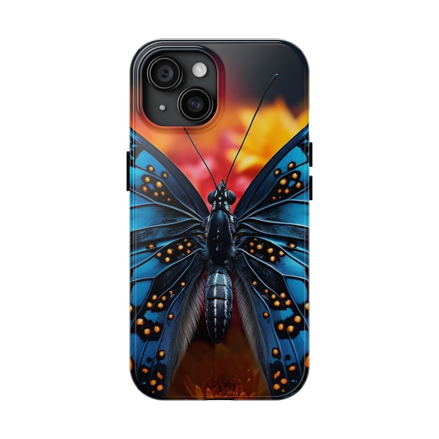 Butterfly Lover Tough Phone Case, Insect Lovers Fashion Statement, Conversation Piece, Butterfly Phone Cover, Bug Enthusiast Gift, Nature