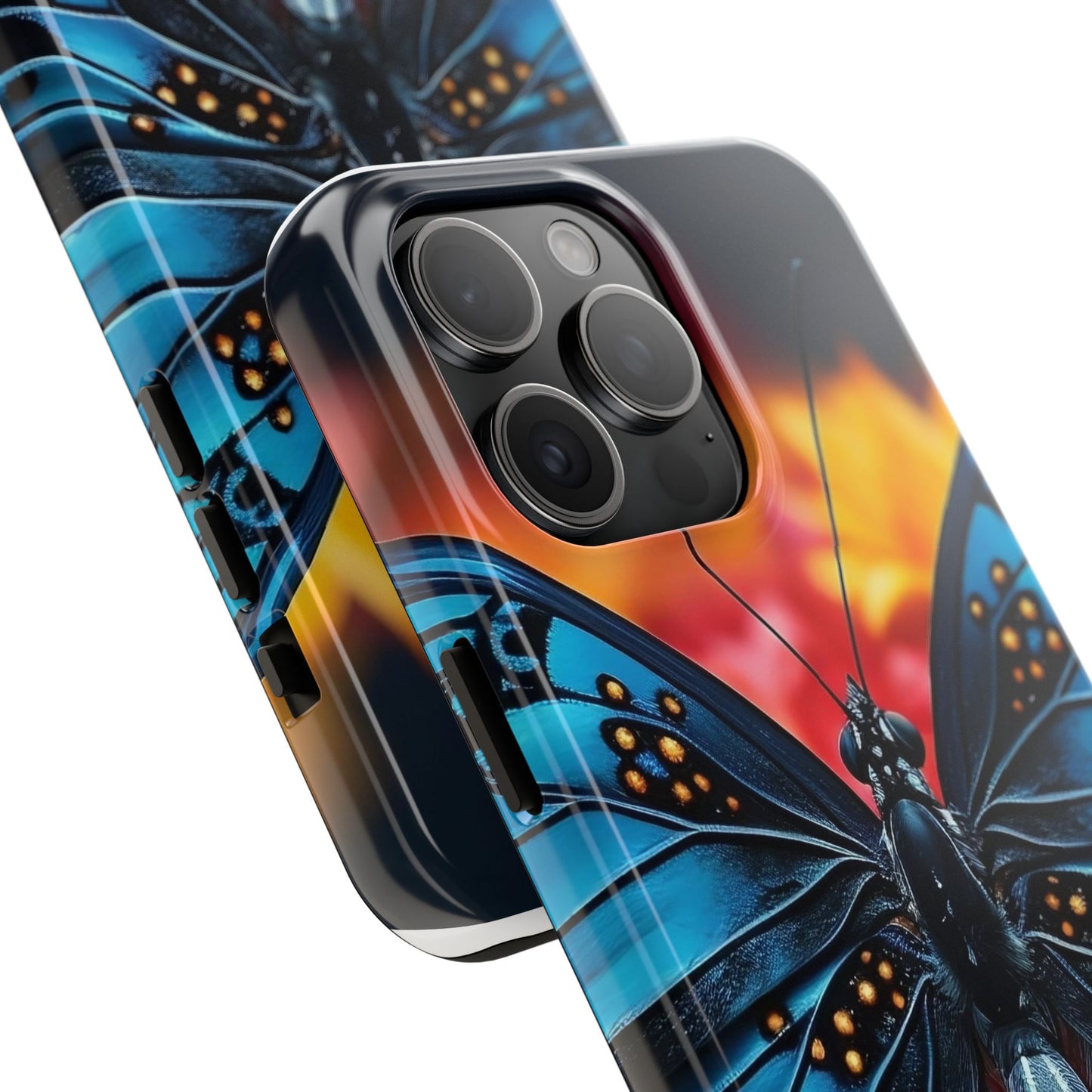 Butterfly Lover Tough Phone Case, Insect Lovers Fashion Statement, Conversation Piece, Butterfly Phone Cover, Bug Enthusiast Gift, Nature