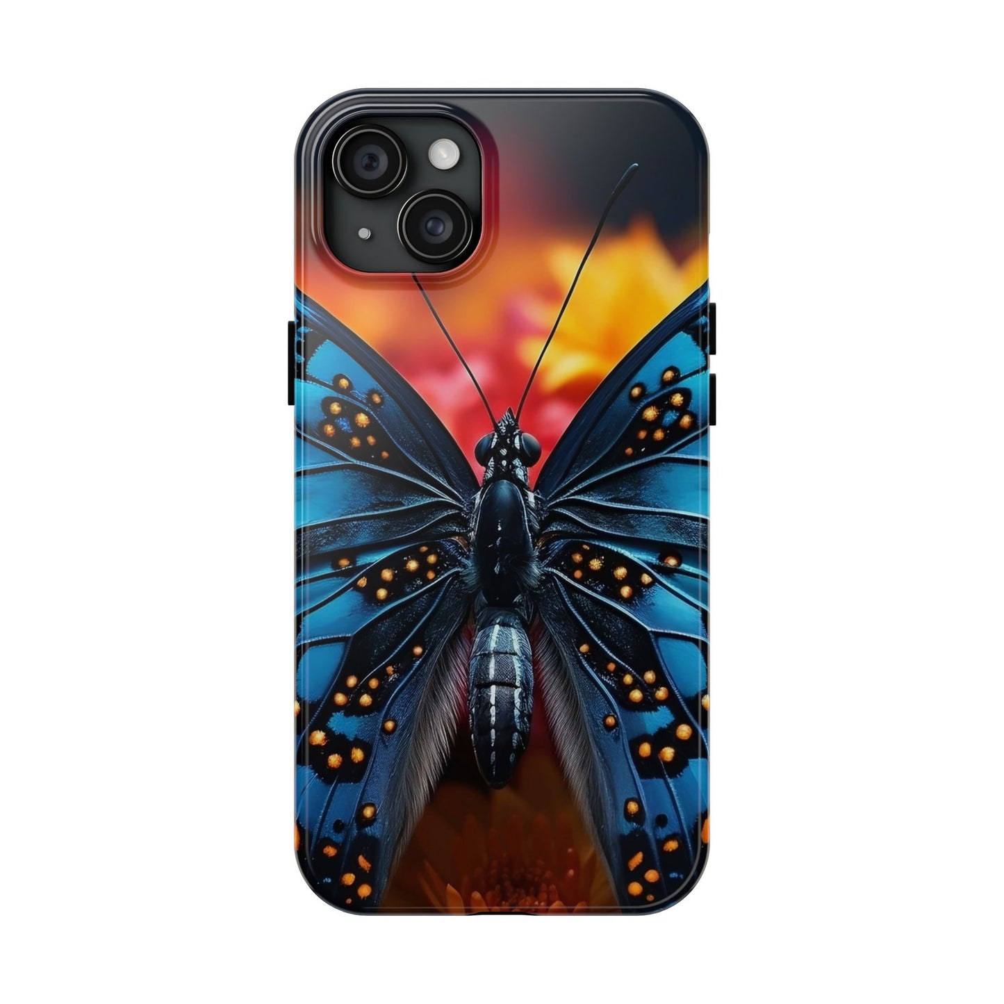 Butterfly Lover Tough Phone Case, Insect Lovers Fashion Statement, Conversation Piece, Butterfly Phone Cover, Bug Enthusiast Gift, Nature