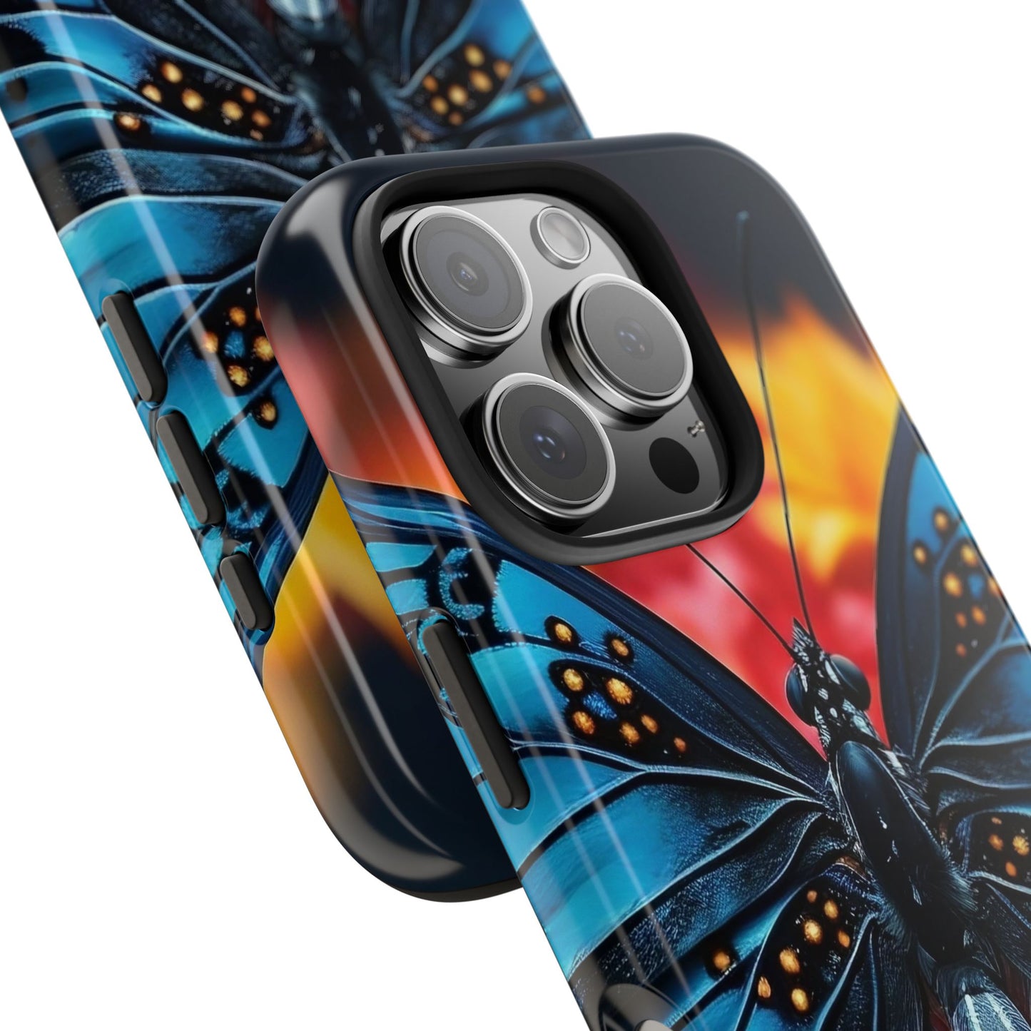 Butterfly Lover Tough Phone Case, Insect Lovers Fashion Statement, Conversation Piece, Butterfly Phone Cover, Bug Enthusiast Gift, Nature