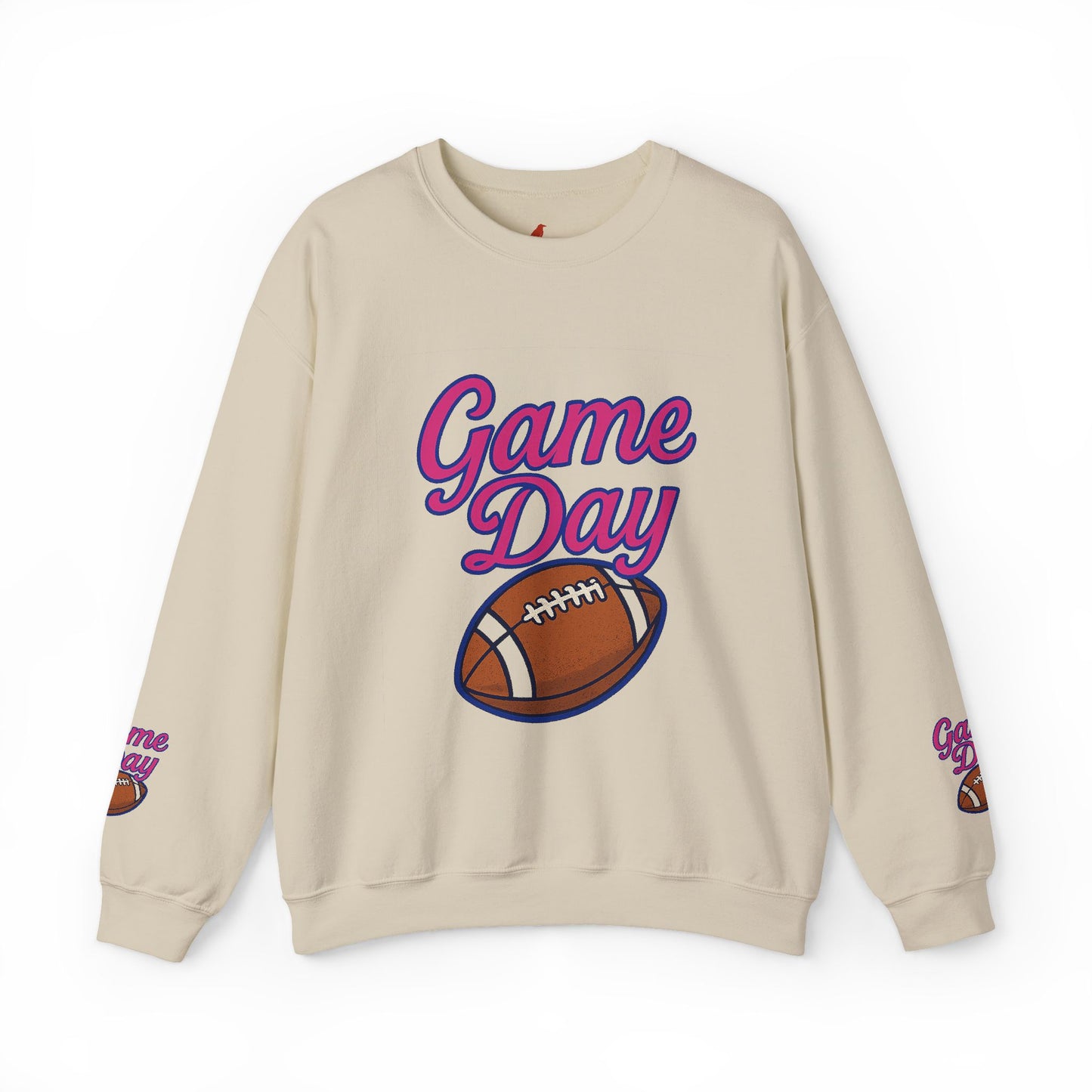 Game Day Unisex Crewneck Sweatshirt | Perfect for Football Fans, Game Day Spirit Wear, Casual Style, Gift for Sports Lovers