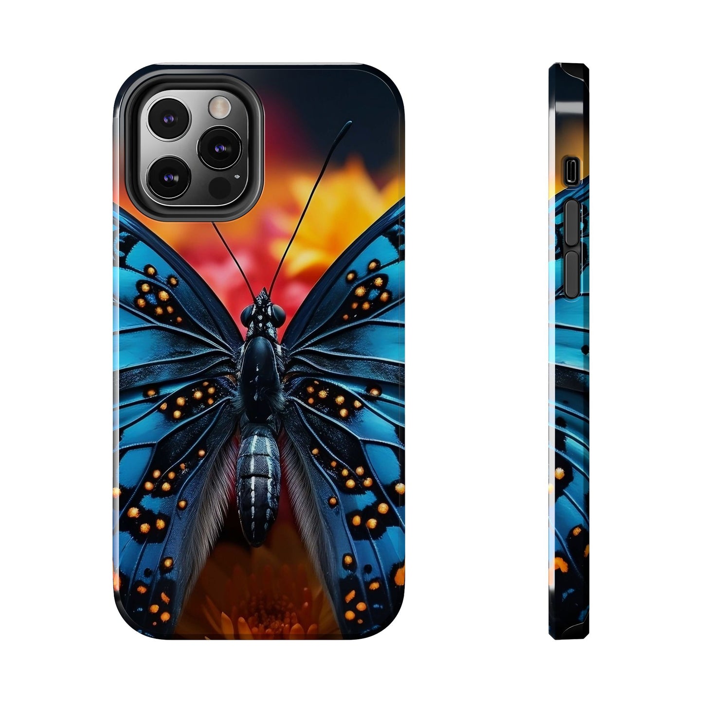 Butterfly Lover Tough Phone Case, Insect Lovers Fashion Statement, Conversation Piece, Butterfly Phone Cover, Bug Enthusiast Gift, Nature
