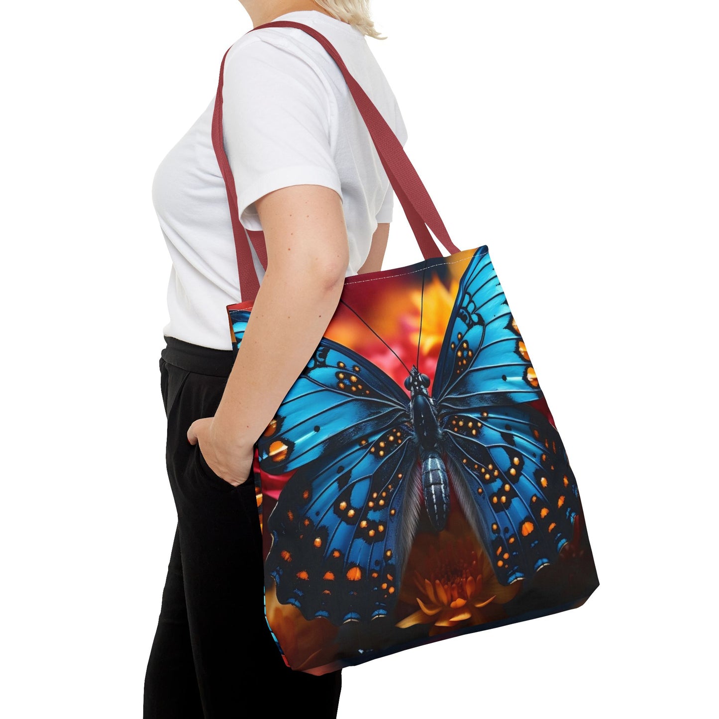 Butterfly Tote Bag - Butterfly Lovers Unite, Phone Case Set, Complete Set, Butterfly Gifts, Fashion Accessory