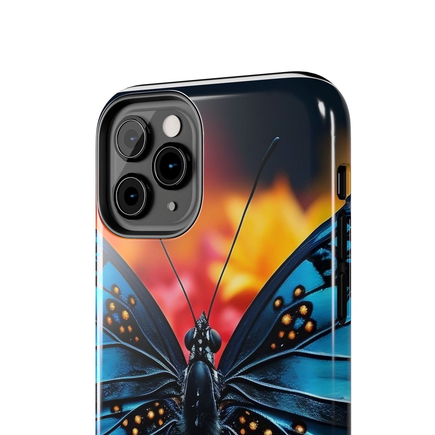 Butterfly Lover Tough Phone Case, Insect Lovers Fashion Statement, Conversation Piece, Butterfly Phone Cover, Bug Enthusiast Gift, Nature