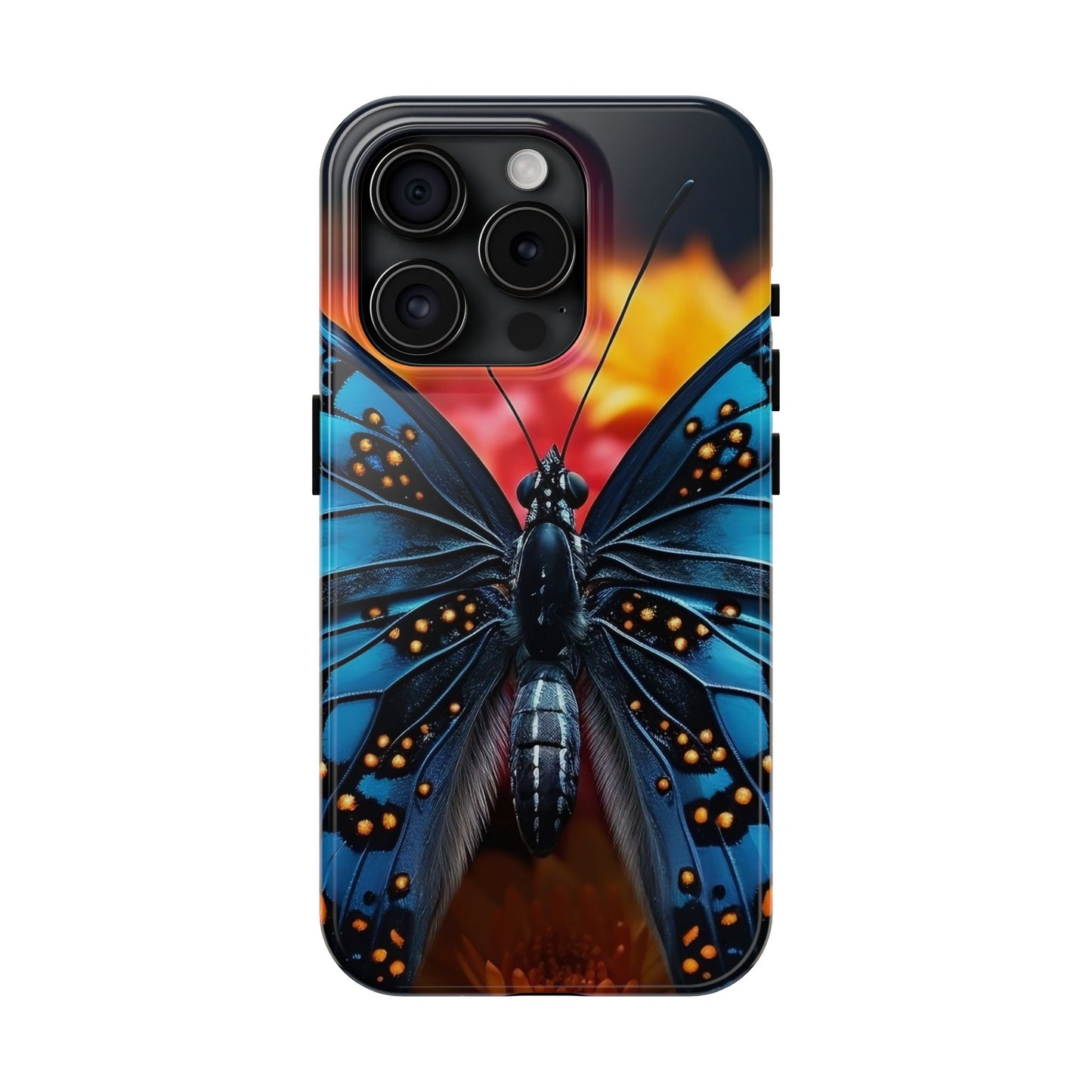 Butterfly Lover Tough Phone Case, Insect Lovers Fashion Statement, Conversation Piece, Butterfly Phone Cover, Bug Enthusiast Gift, Nature
