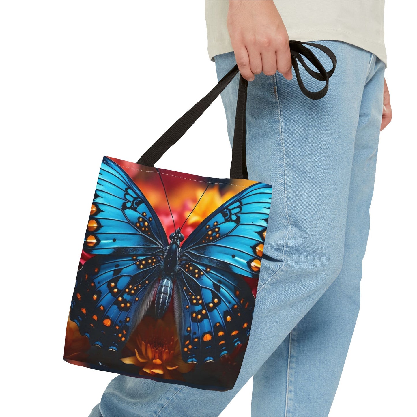 Butterfly Tote Bag - Butterfly Lovers Unite, Phone Case Set, Complete Set, Butterfly Gifts, Fashion Accessory