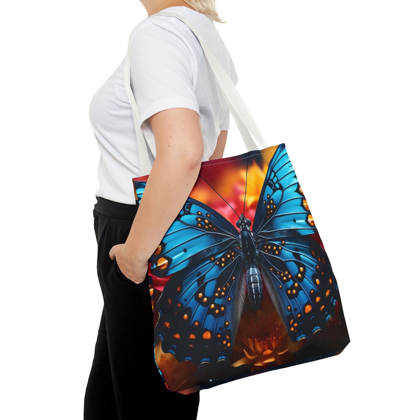 Butterfly Tote Bag - Butterfly Lovers Unite, Phone Case Set, Complete Set, Butterfly Gifts, Fashion Accessory