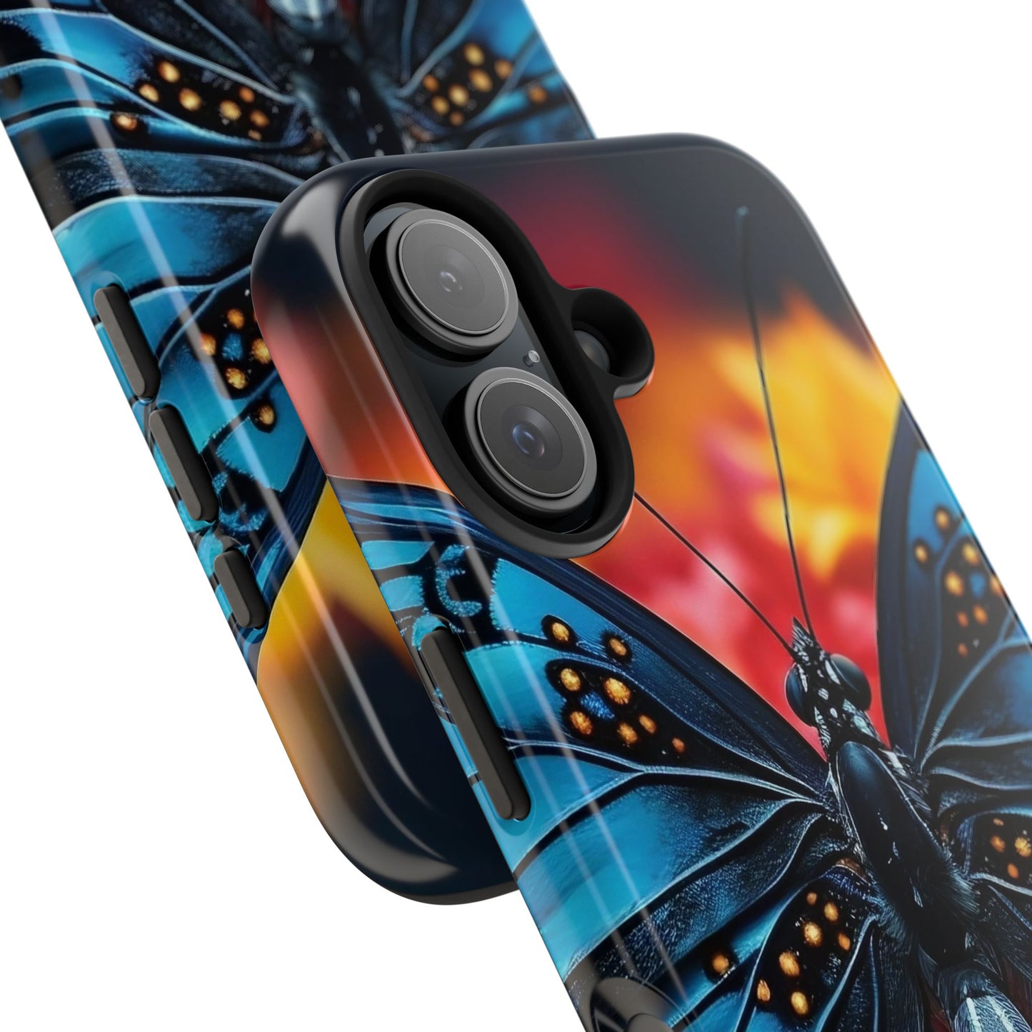 Butterfly Lover Tough Phone Case, Insect Lovers Fashion Statement, Conversation Piece, Butterfly Phone Cover, Bug Enthusiast Gift, Nature