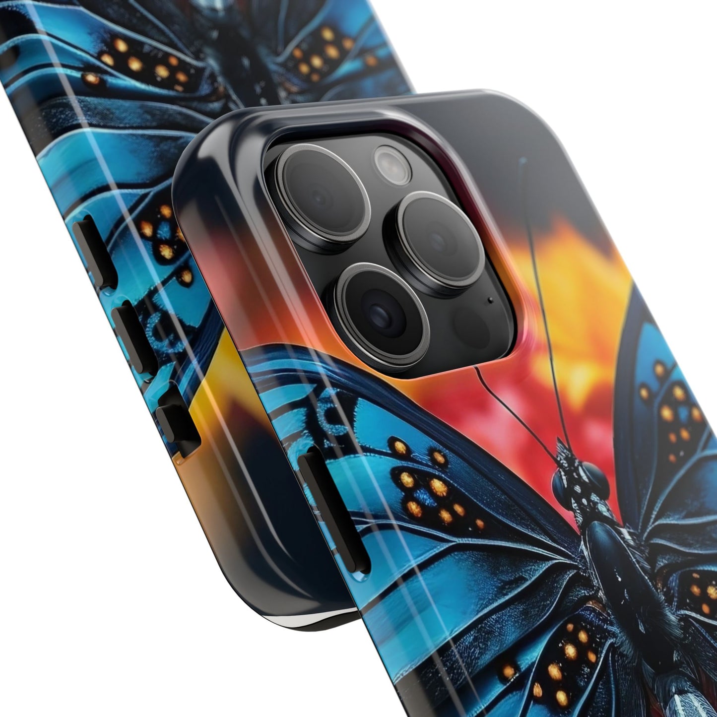 Butterfly Lover Tough Phone Case, Insect Lovers Fashion Statement, Conversation Piece, Butterfly Phone Cover, Bug Enthusiast Gift, Nature