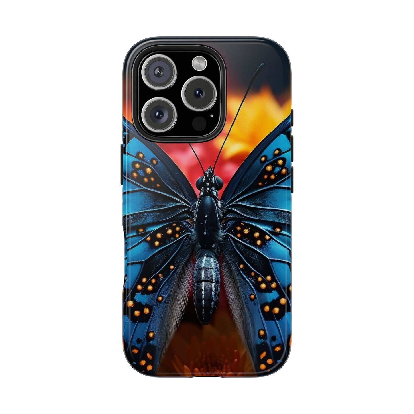 Butterfly Lover Tough Phone Case, Insect Lovers Fashion Statement, Conversation Piece, Butterfly Phone Cover, Bug Enthusiast Gift, Nature