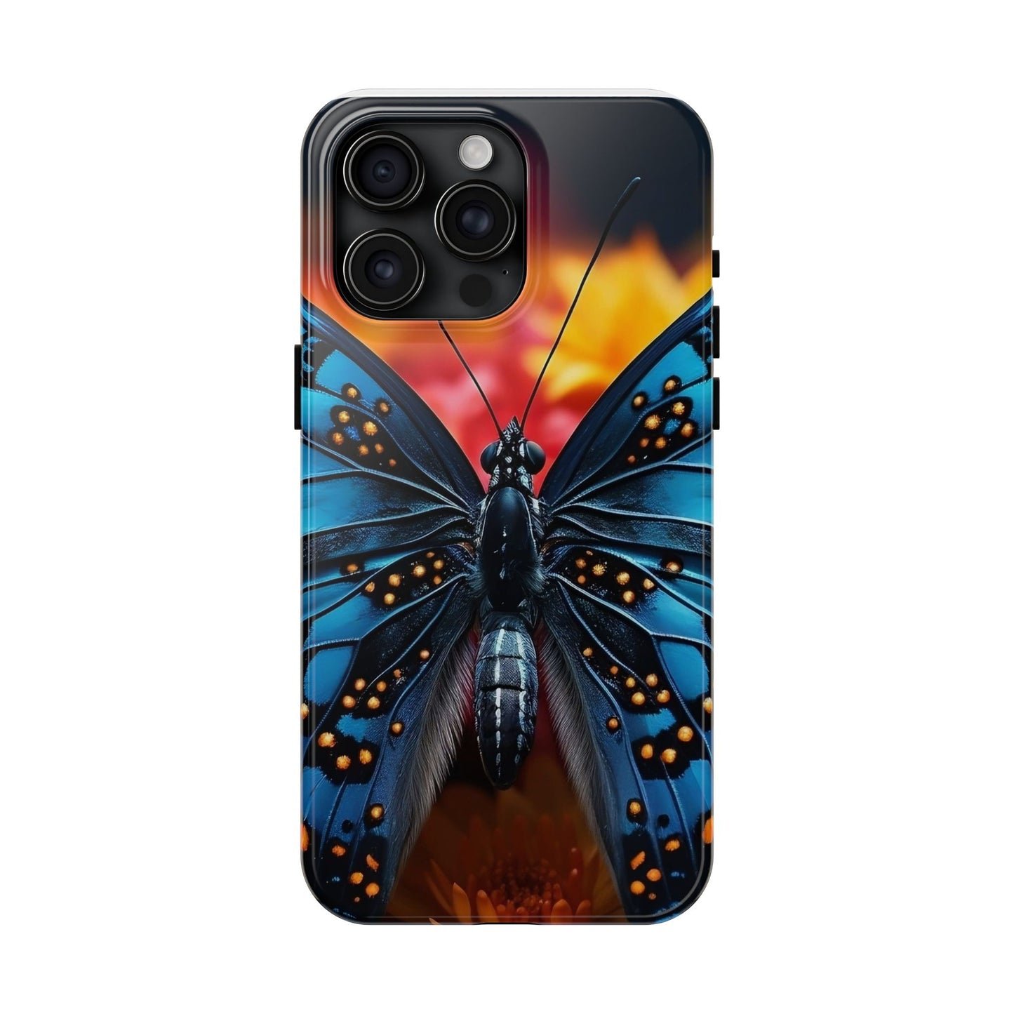 Butterfly Lover Tough Phone Case, Insect Lovers Fashion Statement, Conversation Piece, Butterfly Phone Cover, Bug Enthusiast Gift, Nature