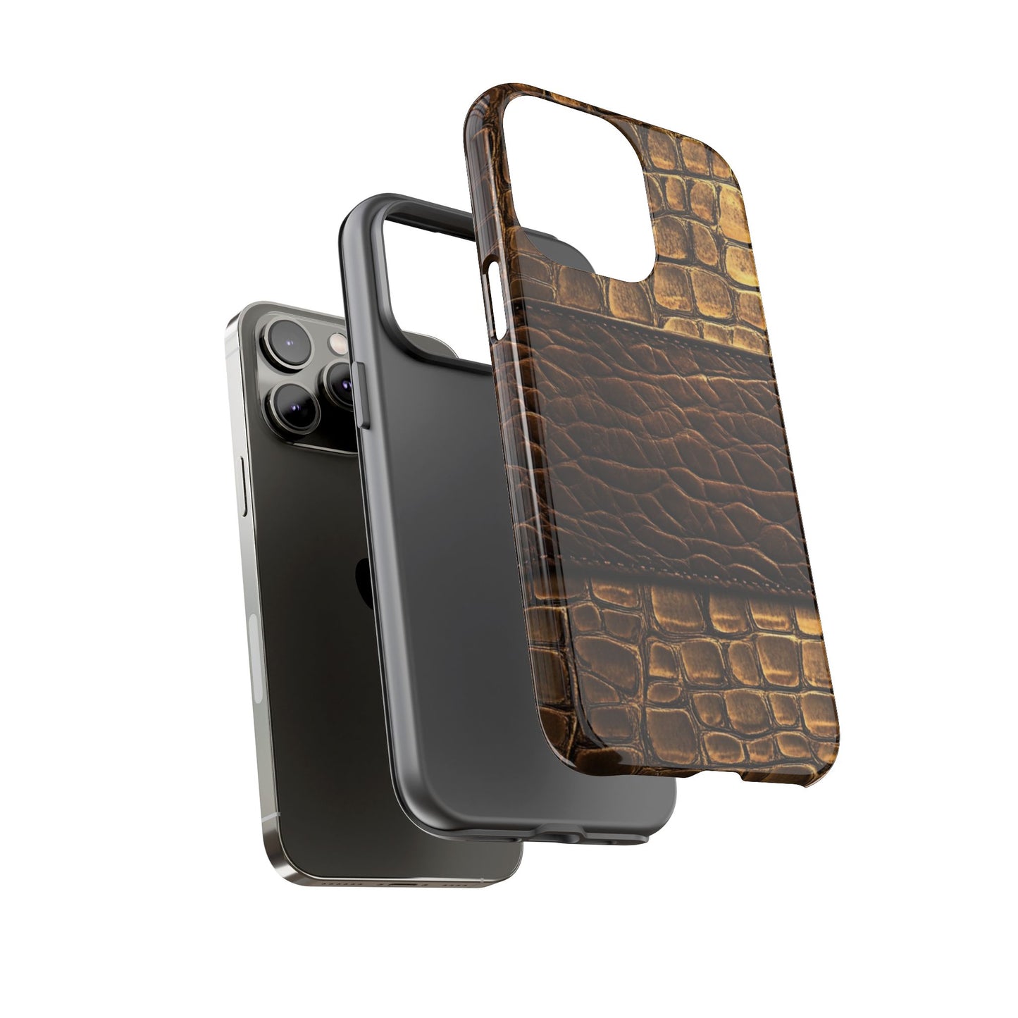 Phone Case, Sophisticated Animal Print Tough Case, Fashionable Bold Statement, Leopard Print, Trendy, Stylish, Protective Cover, iPhone