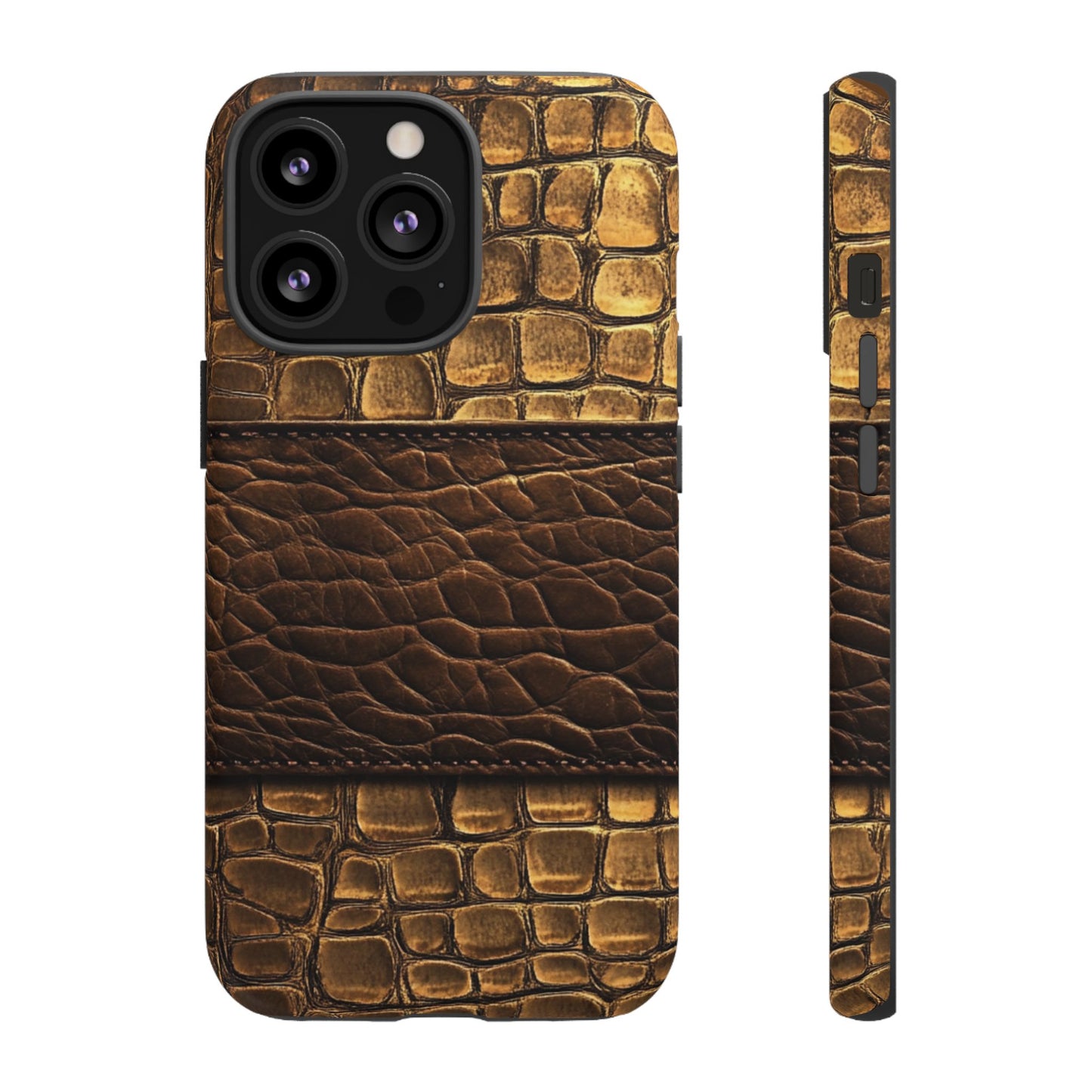 Phone Case, Sophisticated Animal Print Tough Case, Fashionable Bold Statement, Leopard Print, Trendy, Stylish, Protective Cover, iPhone