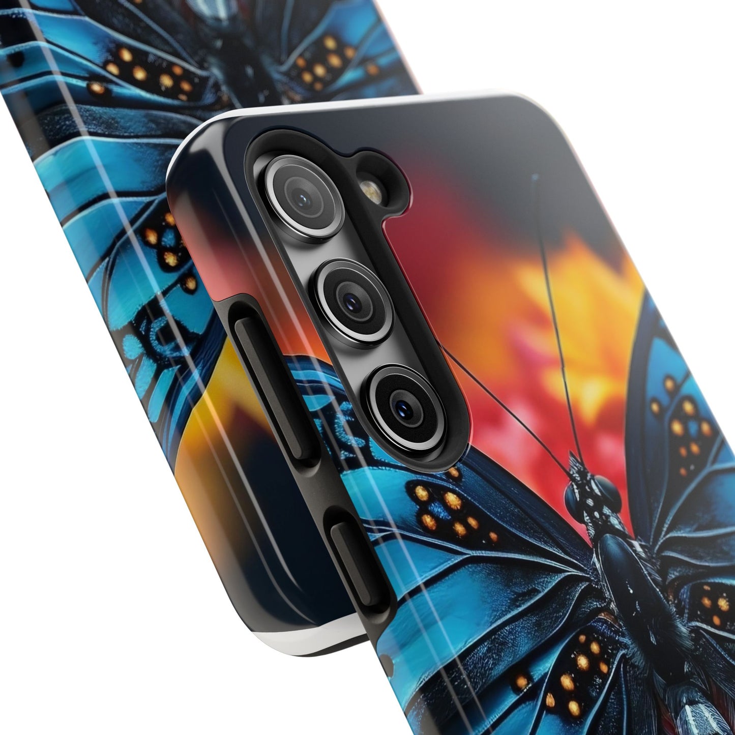 Butterfly Lover Tough Phone Case, Insect Lovers Fashion Statement, Conversation Piece, Butterfly Phone Cover, Bug Enthusiast Gift, Nature