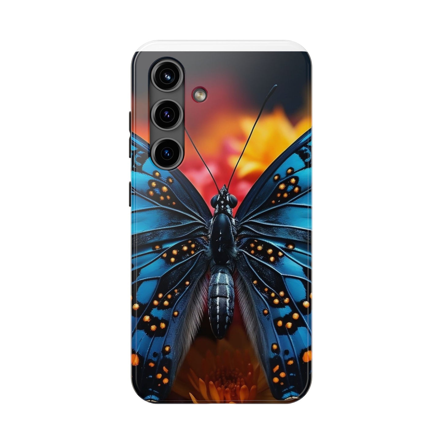 Butterfly Lover Tough Phone Case, Insect Lovers Fashion Statement, Conversation Piece, Butterfly Phone Cover, Bug Enthusiast Gift, Nature