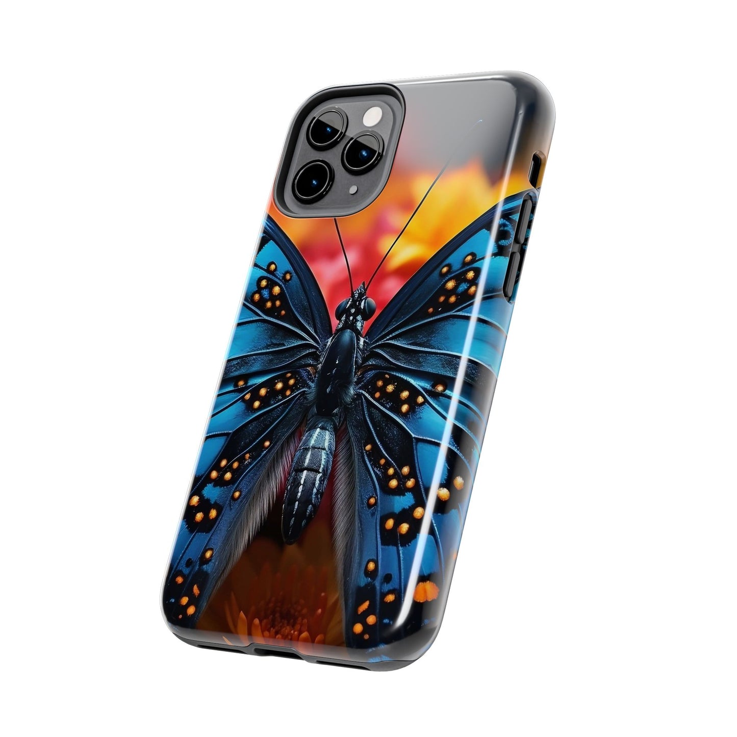 Butterfly Lover Tough Phone Case, Insect Lovers Fashion Statement, Conversation Piece, Butterfly Phone Cover, Bug Enthusiast Gift, Nature