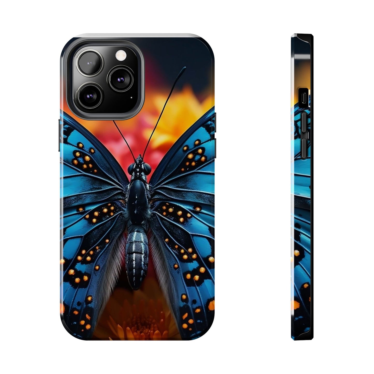 Butterfly Lover Tough Phone Case, Insect Lovers Fashion Statement, Conversation Piece, Butterfly Phone Cover, Bug Enthusiast Gift, Nature