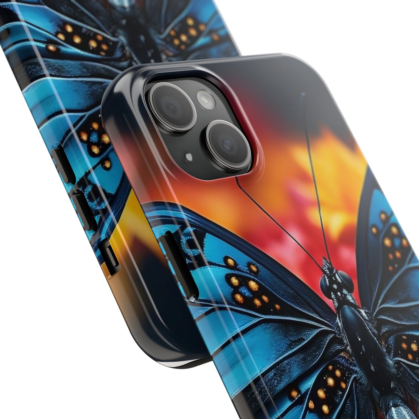 Butterfly Lover Tough Phone Case, Insect Lovers Fashion Statement, Conversation Piece, Butterfly Phone Cover, Bug Enthusiast Gift, Nature