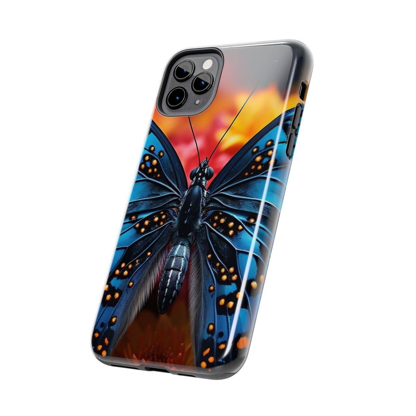 Butterfly Lover Tough Phone Case, Insect Lovers Fashion Statement, Conversation Piece, Butterfly Phone Cover, Bug Enthusiast Gift, Nature