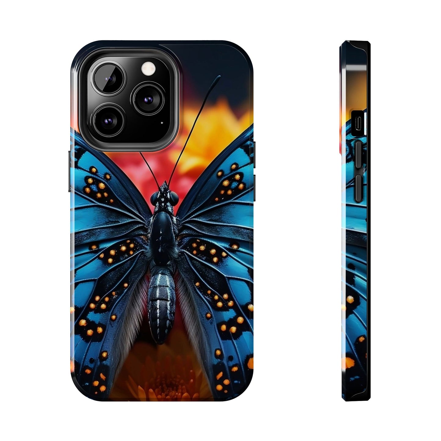 Butterfly Lover Tough Phone Case, Insect Lovers Fashion Statement, Conversation Piece, Butterfly Phone Cover, Bug Enthusiast Gift, Nature