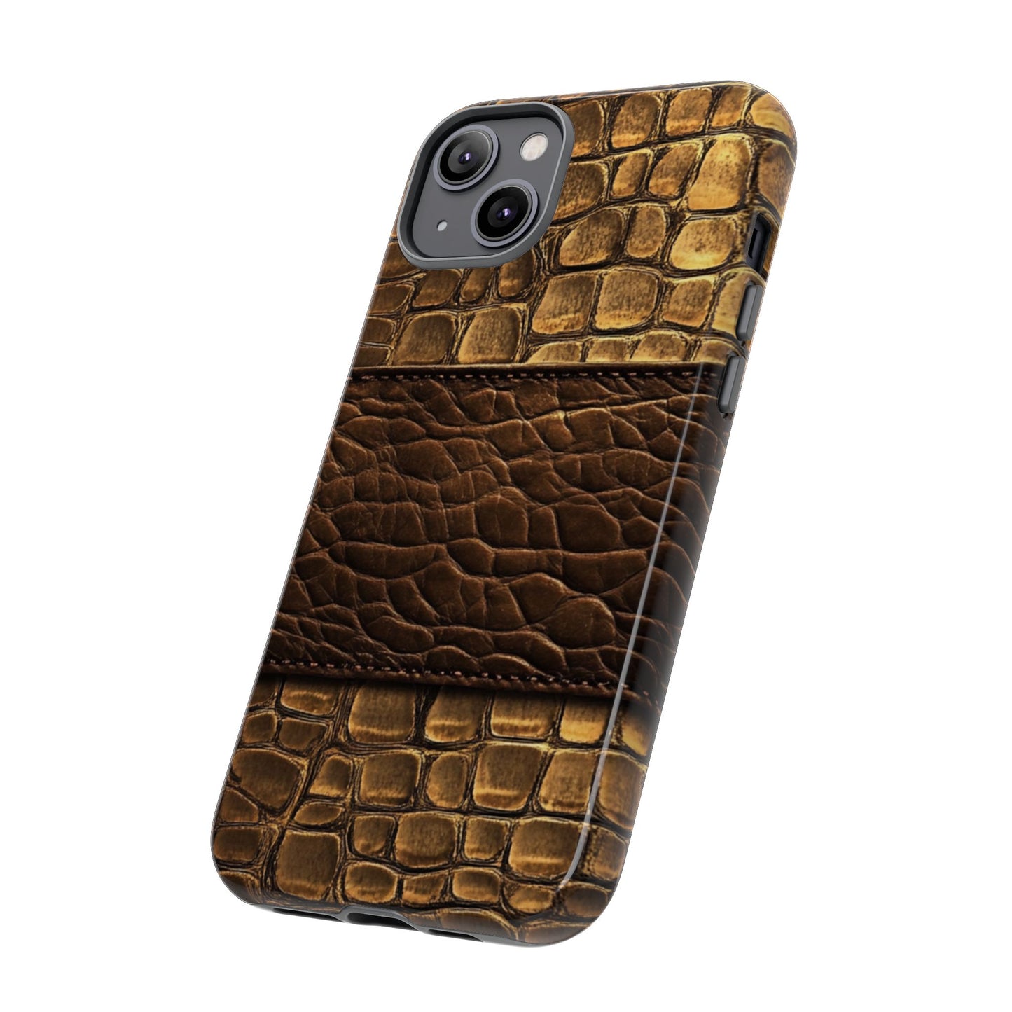 Phone Case, Sophisticated Animal Print Tough Case, Fashionable Bold Statement, Leopard Print, Trendy, Stylish, Protective Cover, iPhone