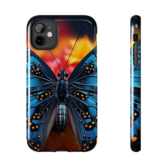 Butterfly Lover Tough Phone Case, Insect Lovers Fashion Statement, Conversation Piece, Butterfly Phone Cover, Bug Enthusiast Gift, Nature