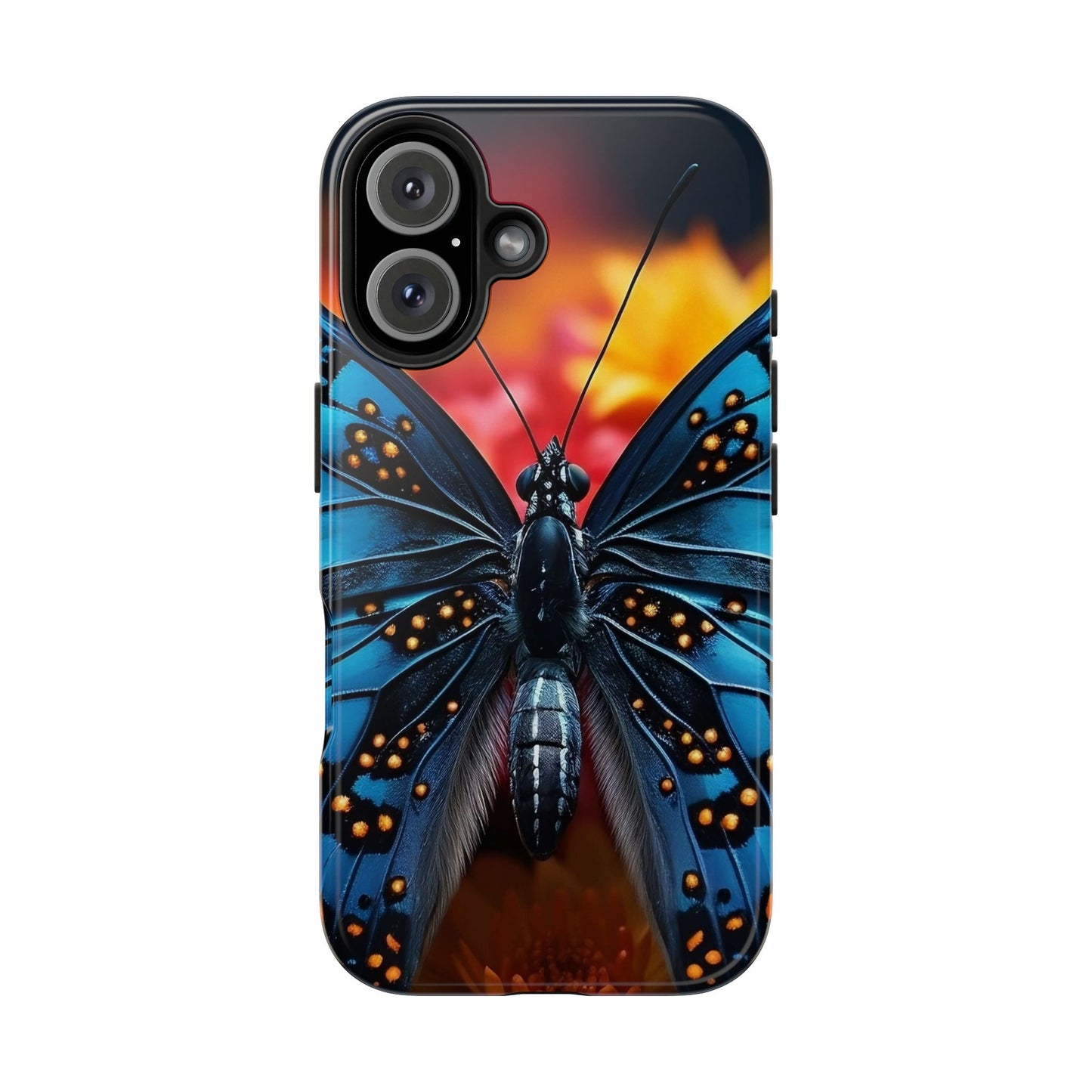 Butterfly Lover Tough Phone Case, Insect Lovers Fashion Statement, Conversation Piece, Butterfly Phone Cover, Bug Enthusiast Gift, Nature
