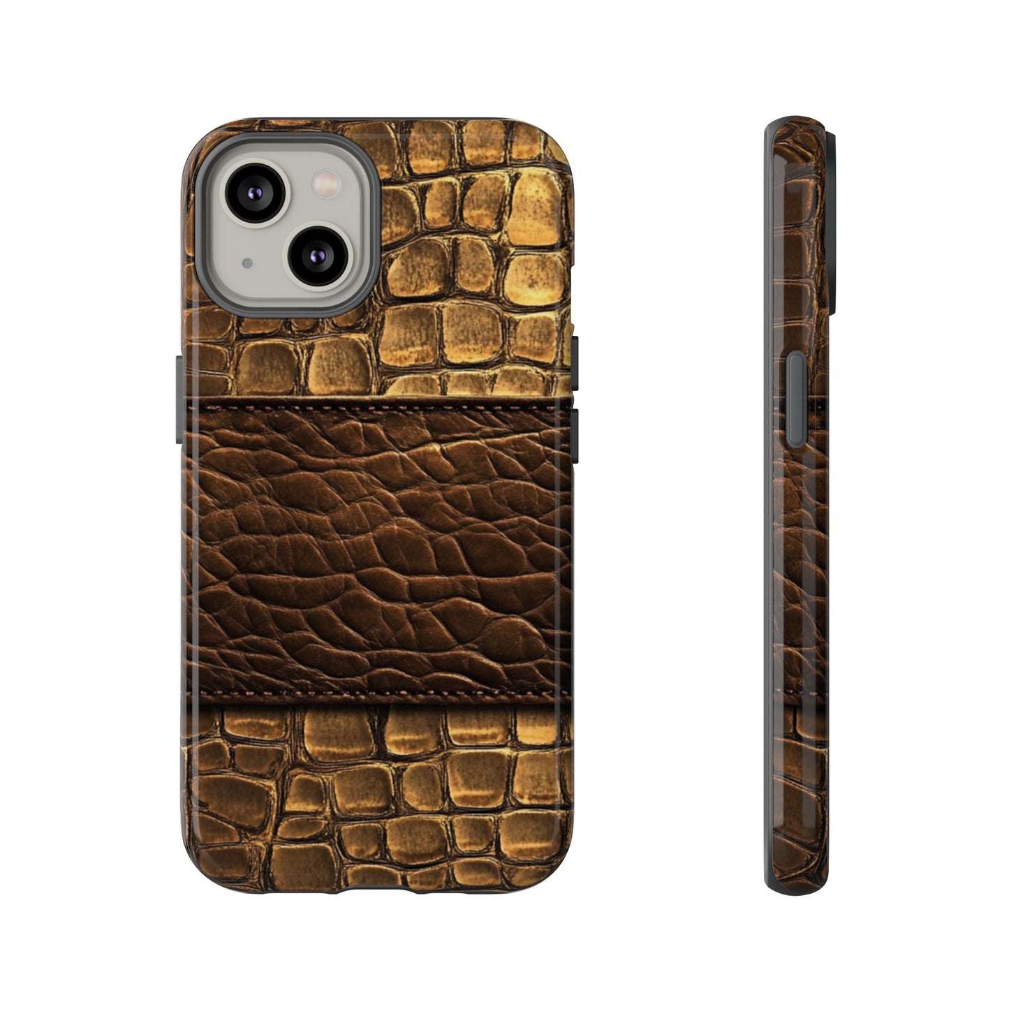 Phone Case, Sophisticated Animal Print Tough Case, Fashionable Bold Statement, Leopard Print, Trendy, Stylish, Protective Cover, iPhone