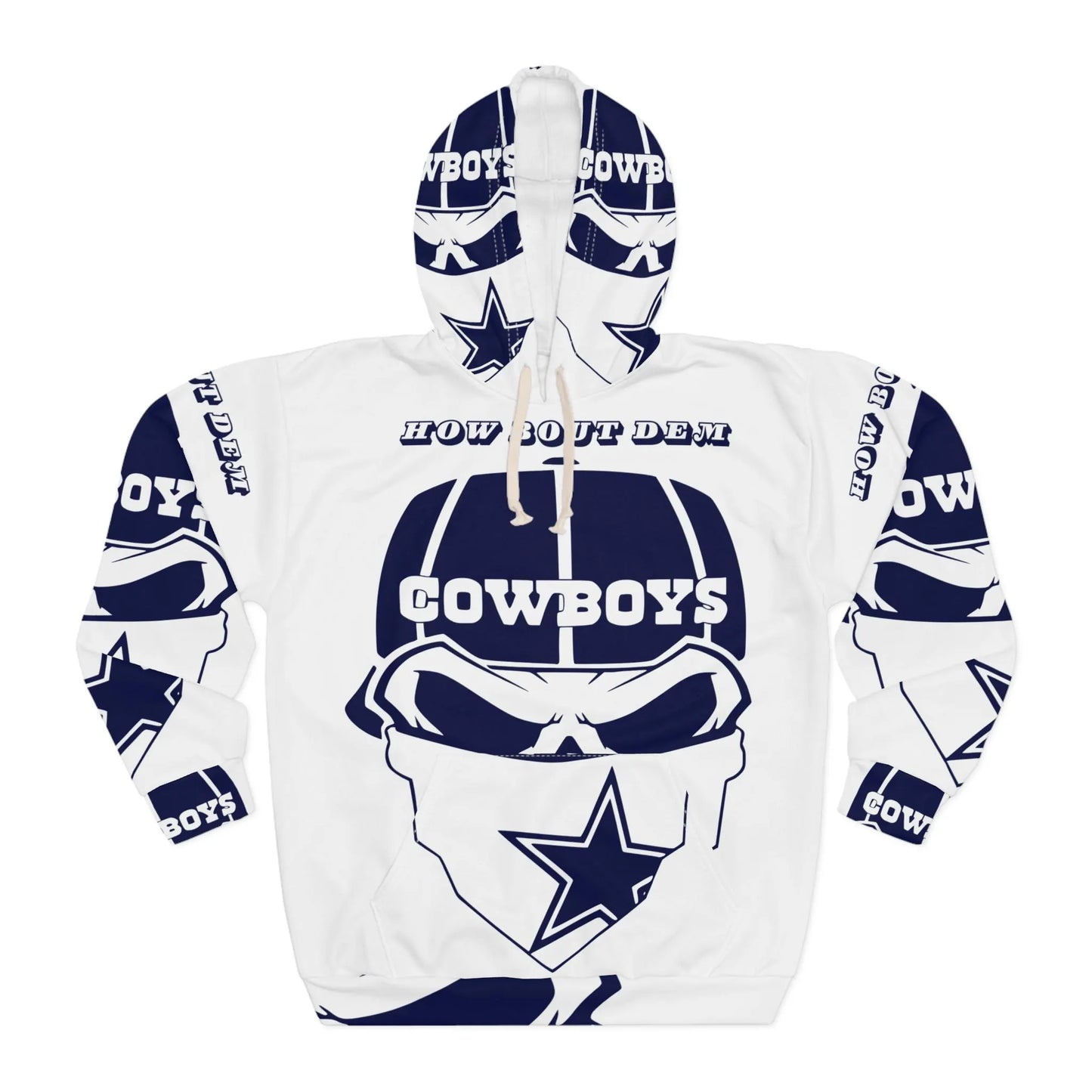 Dallas Football Collage Hoodie | Cowboys Team Spirit Sweatshirt | Game Day Fan Gear | Unisex Football Hoodie®