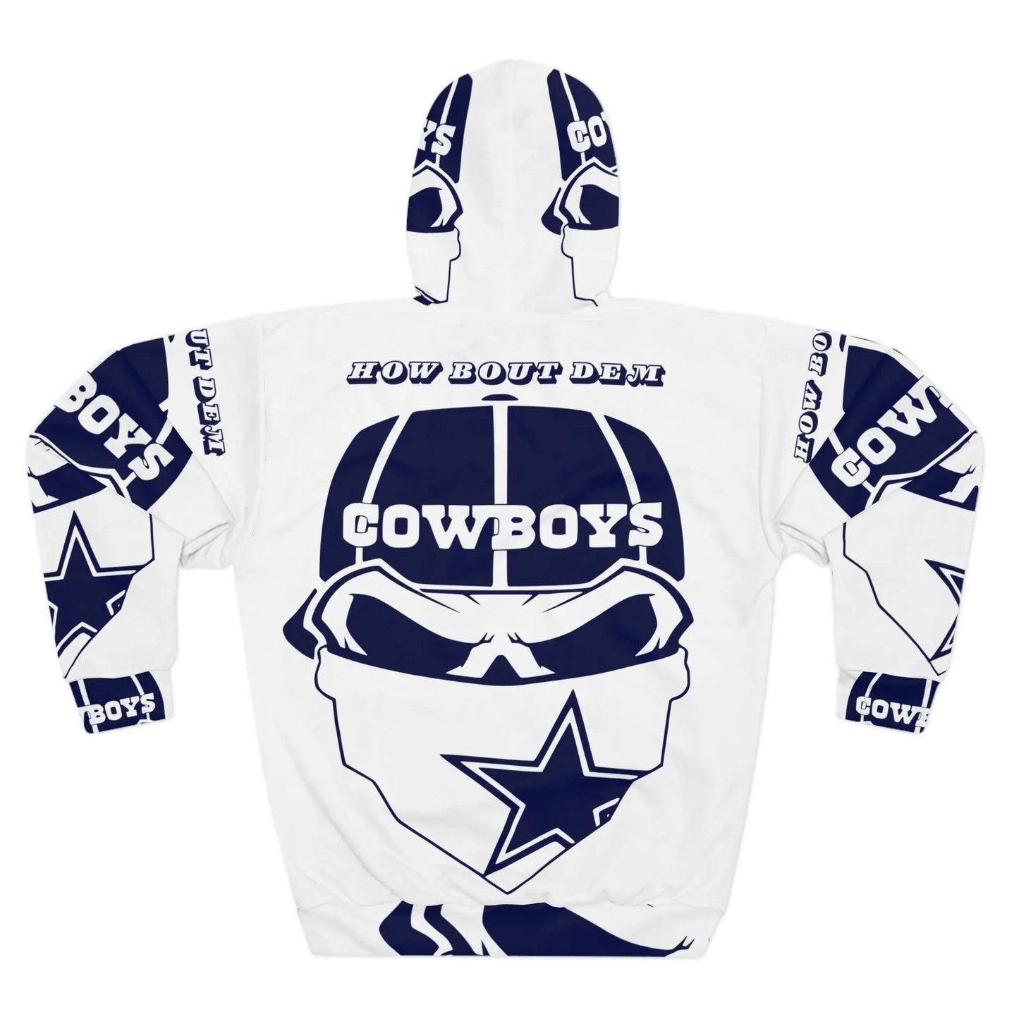 Dallas Football Collage Hoodie | Cowboys Team Spirit Sweatshirt | Game Day Fan Gear | Unisex Football Hoodie®